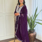 The52 Chikankari Work with Pure Cotton Fabric Straight Kurta, Pant and Dupatta Set | Swadesiicart