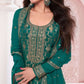 Anaita Dark Green Dola Silk Thread Sequence Embroidered Salwar Suit