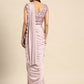 Mitera Embellished Border Ready to Wear Saree | Swadesiicart