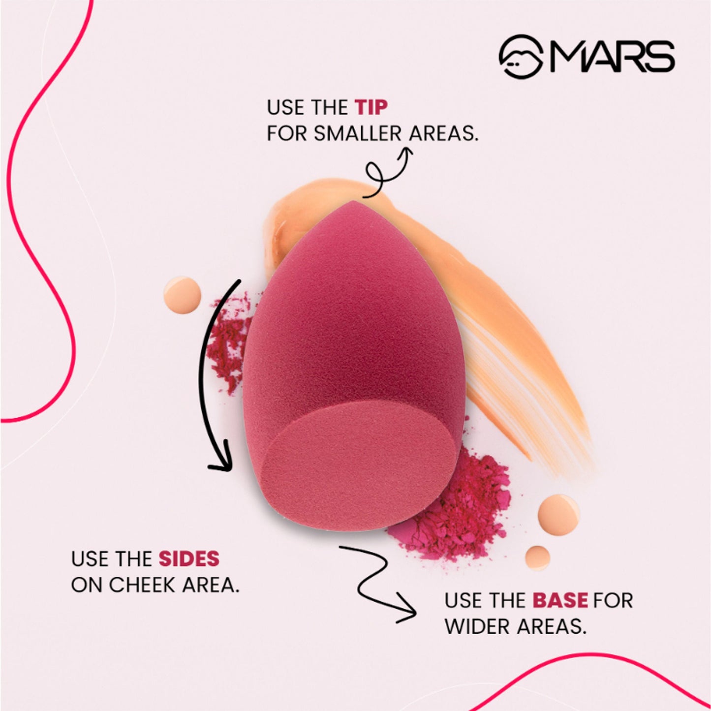 MARS Cosmetics Master Blender - Swadesiicart