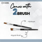 MARS Cosmetics 2-In-1 Hue Gel Eyeliner With 2 Brush Set - 1 - Swadesiicart