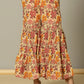 Yufta Beige Cotton Peplum Sharara Co-Ord Set - Swadesiicart