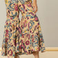 Yufta Multi Cotton Peplum Sharara Co-Ord Set - Swadesiicart
