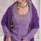 Anaita Lavender Chinon Sequence Embroidered Readymade Salwar Suit
