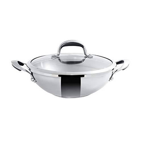 Meyer Select Stainless Steel Covered Kadai - Swadesiicart