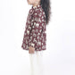 Breathables Kids Cotton Night Suit – Wine Animal Print Kurta & Pyjama Co-Ord Set For Boys & Girls