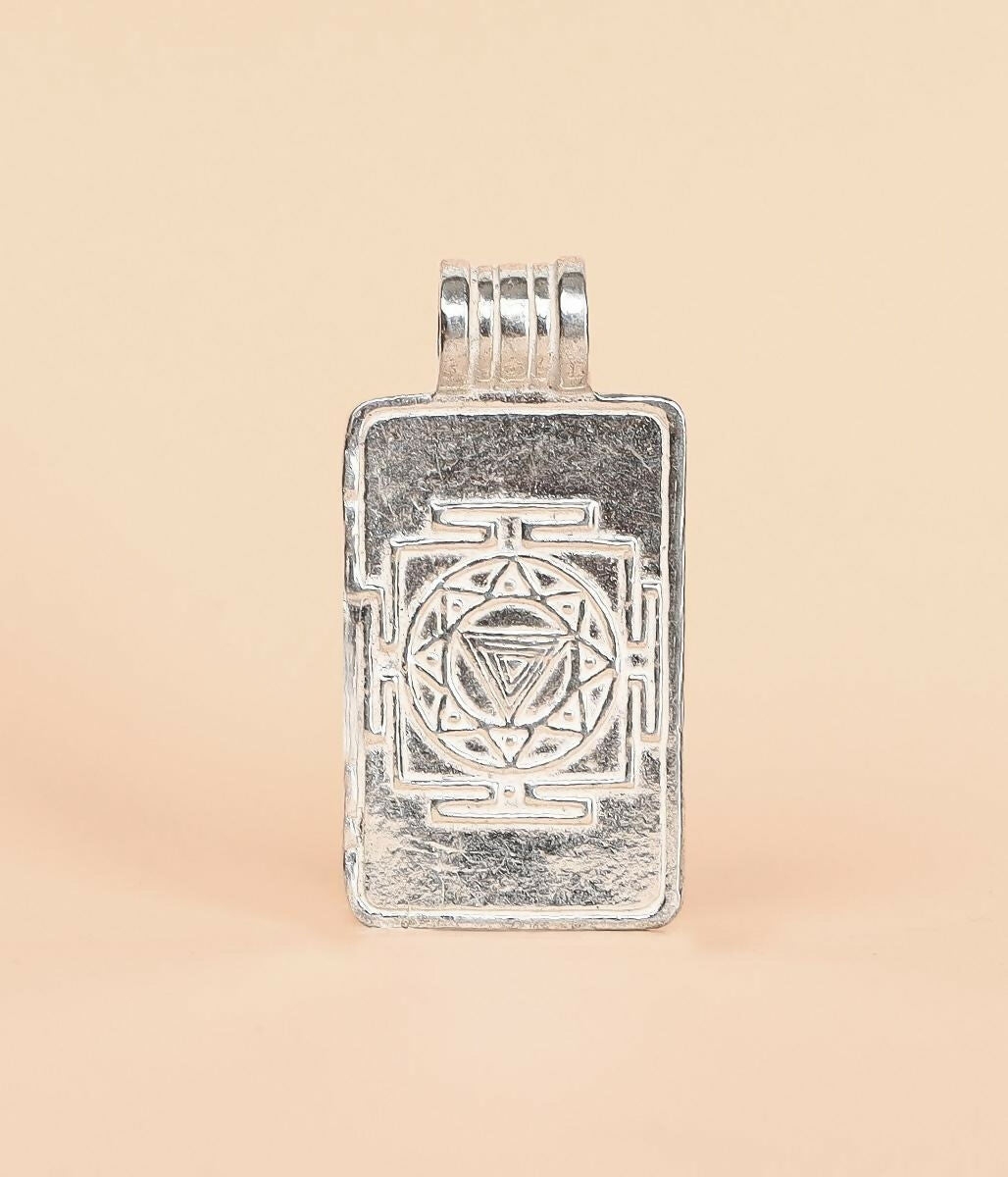 Isha Life Linga Bhairavi Silver Pendant | Swadesiicart
