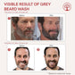 Ivory Natural Grey Beard Wash For Beard Graying And Restoring Beard'S Natural Black Shade | Swadesiicart