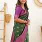 Anouk Woven Design Zari Banarasi Saree | Swadesiicart