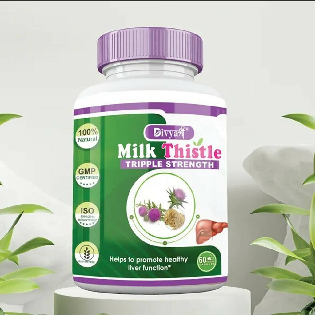 Divya Shree Milk Thistle Capsules - Swadesiicart