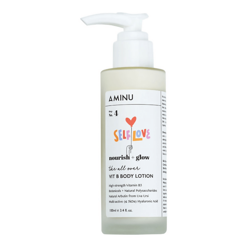 Aminu Vit B Body Lotion for Brightening, Healing & Nourshing | Swadesiicart