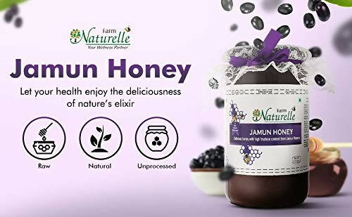 Farm Naturelle Jamun Flora Honey - Swadesiicart