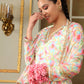 Pomcha Jaipur Pink Saadgi Gulistan Anarkali Set | Swadesiicart