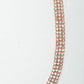 NVR Women's Rose Gold-Polished AD-Studded 3 Layered Kamarbandh Waist Chain | Swadesiicart