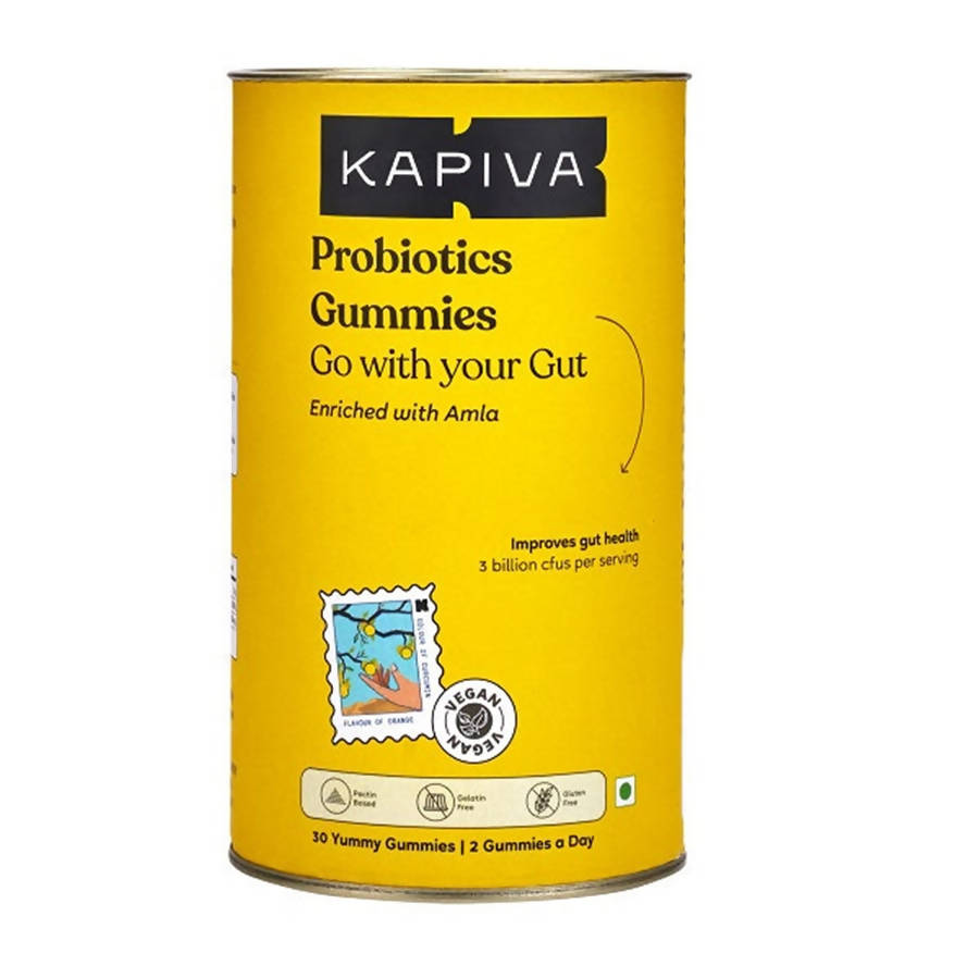 Kapiva Ayurveda Probiotics with Amla Gummies | Swadesiicart