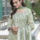 BulBul Fashionista Green Cotton Kurta Set with Dupatta - Swadesiicart