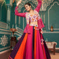 AI Fashion Multi Color Viscose Rayon Designer Navratri Lehenga Choli Collection