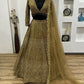 Jyoti Fashion Women's Beige Kasturi Silk Georgette Sequins with Dori Embroidered Designer Lehenga Choli Set | Swadesiicart