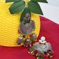 Mominos Fashion Johar Kamal Beautiful Jhumkas With Maang Tikka - Swadesiicart