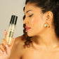 Ammoha Cosmetics Golden Body Shimmer Spray with aloe vera extract