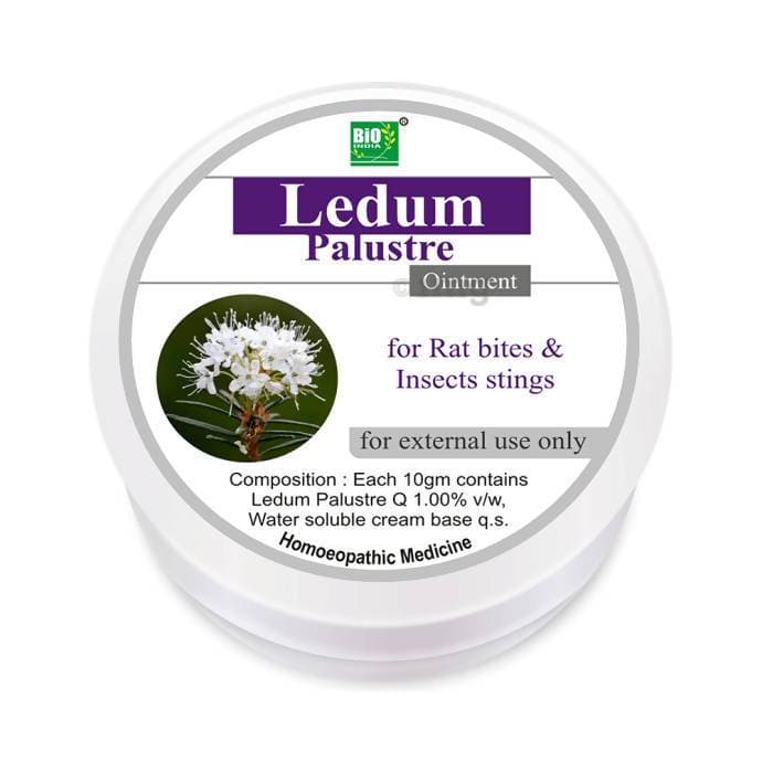 Bio India Homeopathy Ledum Palustre Ointment | Swadesiicart