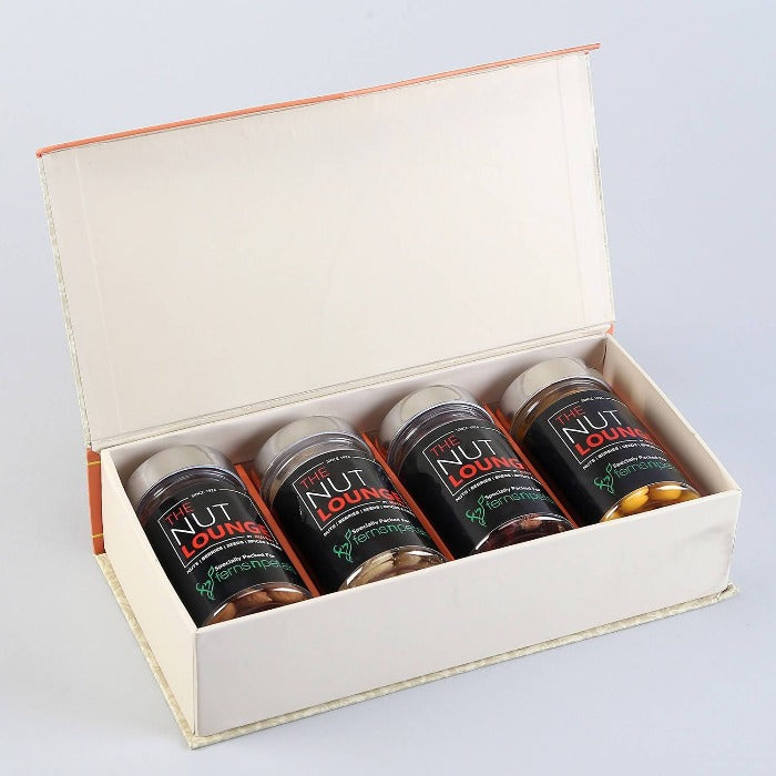 Bhaiya Bhabhi Luxury Rakhi Set & Assorted Delights Combo Pack | Swadesiicart