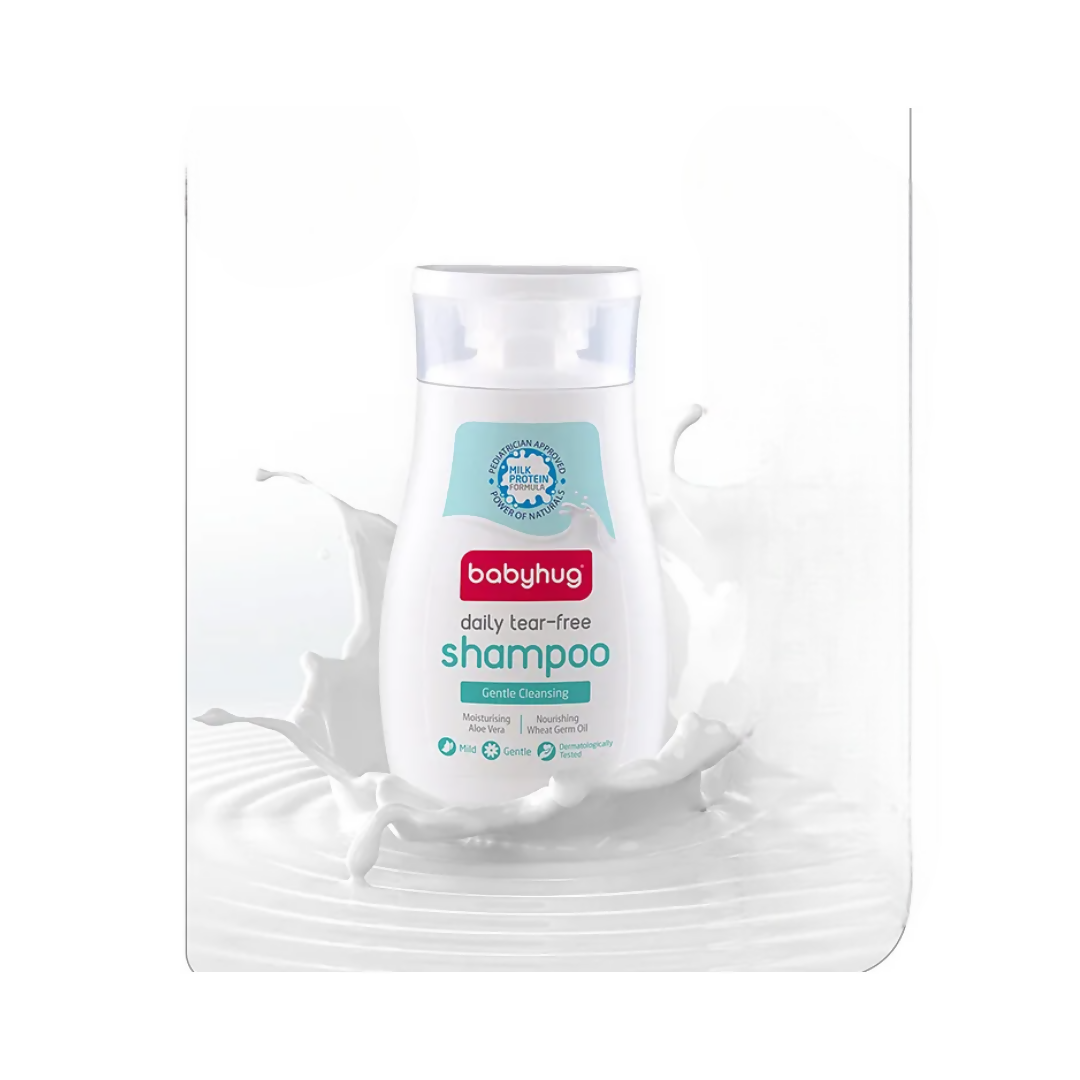Babyhug Milk Protein Formula Daily Tear Free Milky Shampoo - Swadesiicart