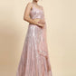 Jyoti Fashion Premium Pink Faux Georgette 3MM & 7MM Sequins Embroidery Lehenga Choli with Dupatta | Swadesiicart