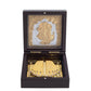 Golden Peacock Black 24 Ct Gold Polished Radha Krishna Wooden Prayer Box | Swadesiicart