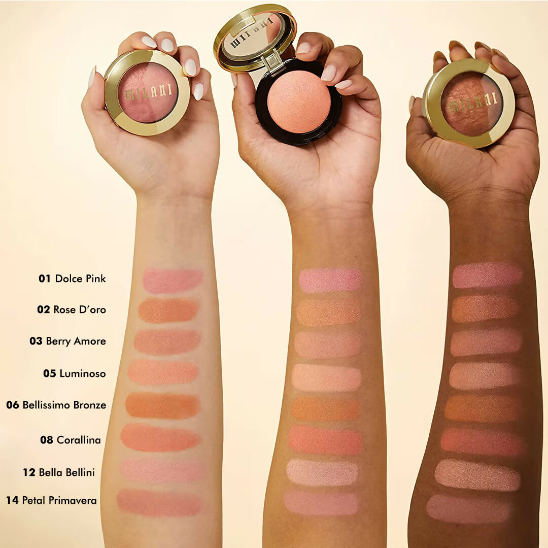 Milani Baked Blush - 14 Petal Primavera | Swadesiicart