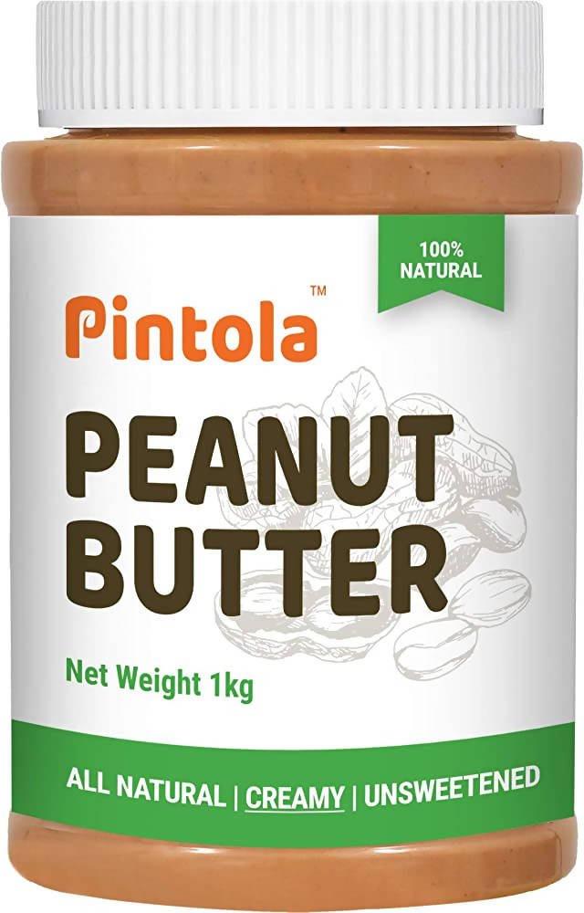 Pintola All Natural Creamy Peanut Butter - Swadesiicart
