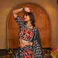 AI Fashion Black Crepe Designer Navratri Wear Lehenga Choli Collection