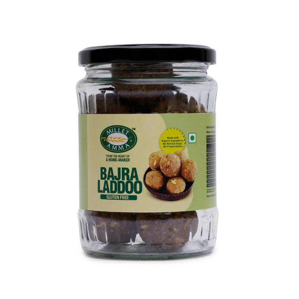 Millet Amma Bajra Laddoo -Made with Jaggery | Swadesiicart
