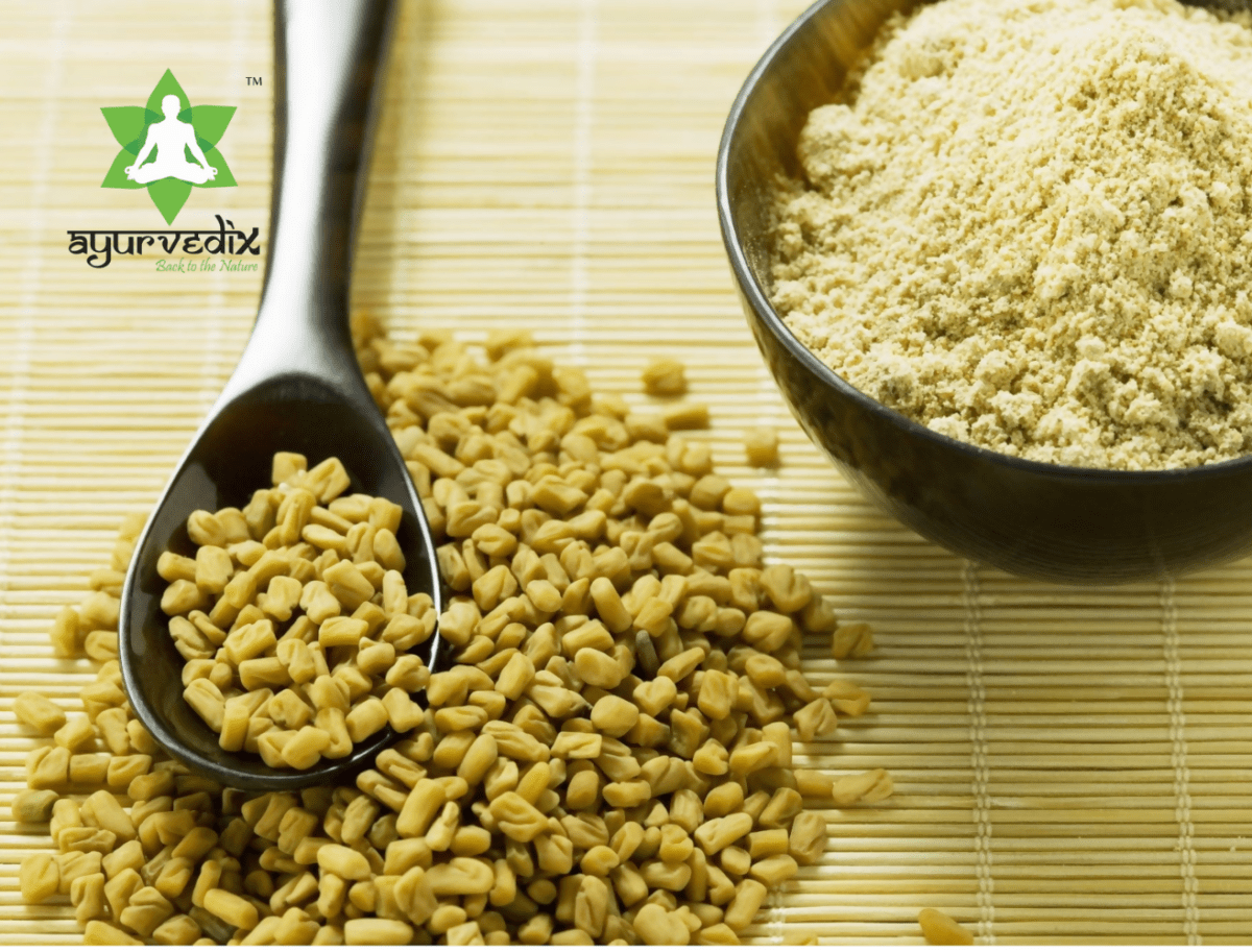 Ayurvedix Organic Fenugreek Seed Powder - Swadesiicart