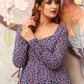 Aayaa Pure Ab Cotton Gown With Heavy Digital Print - Multi Color