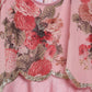 Ahalyaa Pink Poly Silk A-Line Girl's Kurta | Swadesiicart