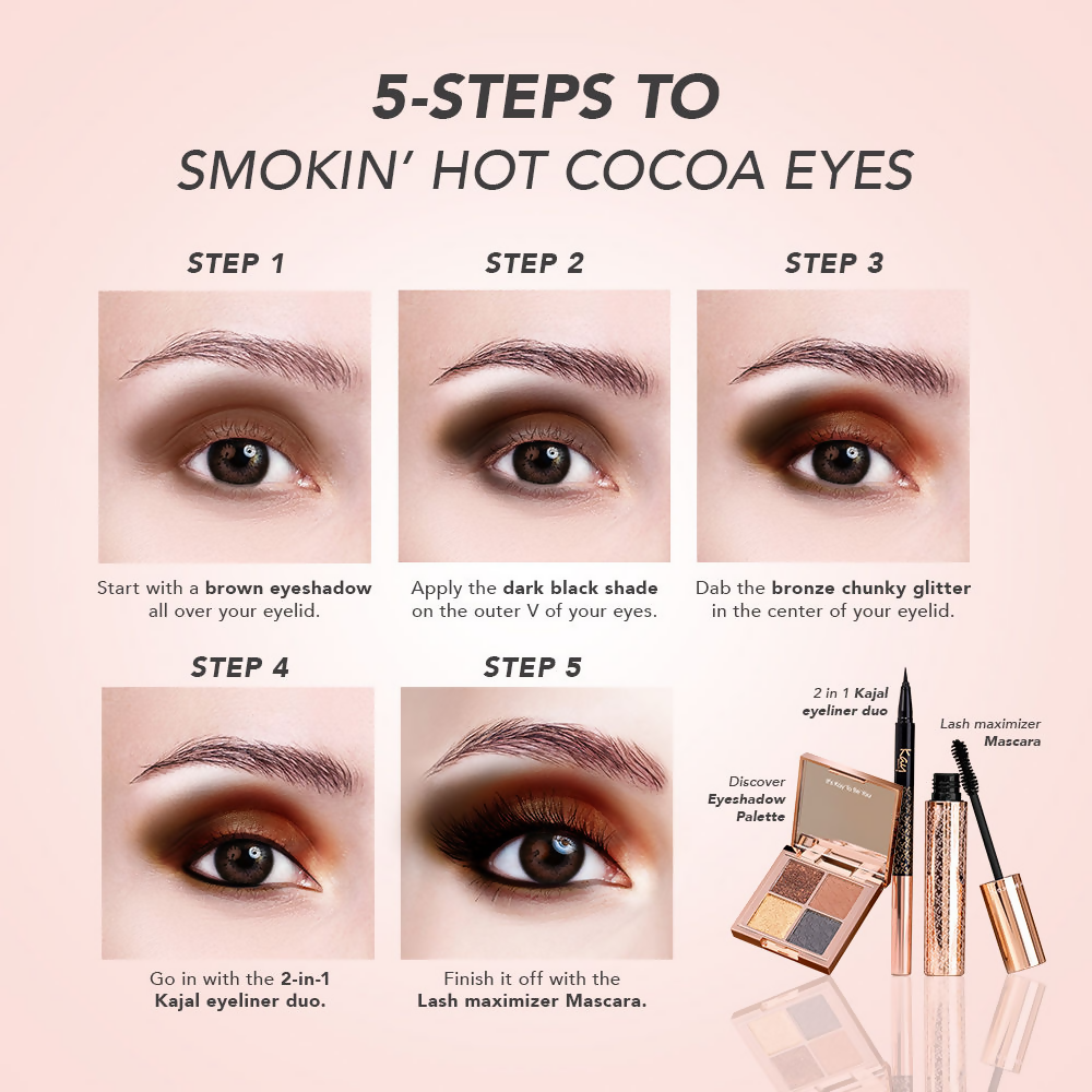 Kay Beauty Eye Kanvas Discover Eyeshadow Palette - Outshine | Swadesiicart