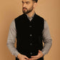 Even Apparels Nehru Jacket With Welt Pockets - Black | Swadesiicart