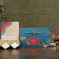 Floral Stylish Rakhi & Kaju Katli Box | Swadesiicart