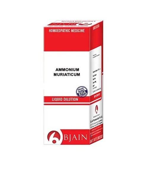 Bjain Homeopathy Ammonium Muriaticum Dilution | Swadesiicart