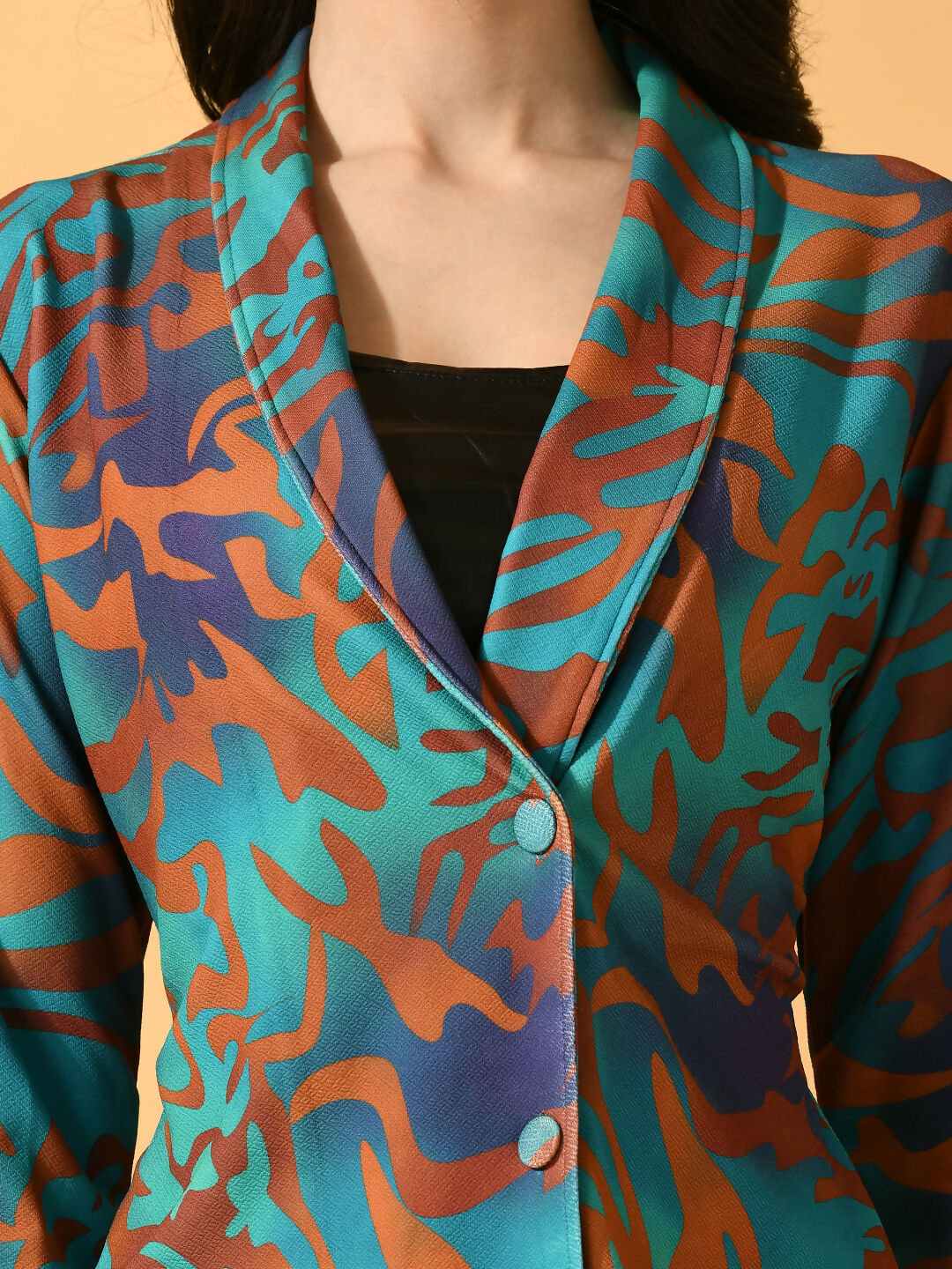 Myshka Women's Multi Printed Coat With Trousers - Swadesiicart