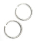 Mominos Fashion Kamal Johar Oxidised Silver Plain Kadiyam Anklets | Swadesiicart