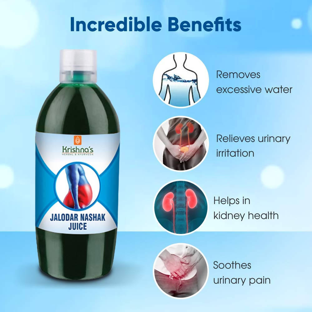 Krishna's Herbal & Ayurveda Jalodar Nashak Juice | Swadesiicart
