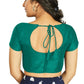 Aastha Fashion Women's Sea Green Art Silk Designer Festive Wear Readymade Blouse