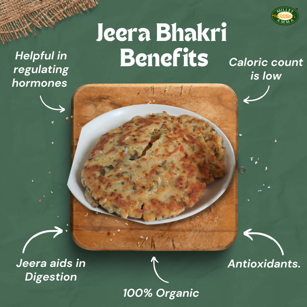 Millet Amma Baked Jowar Bhakhri - Swadesiicart