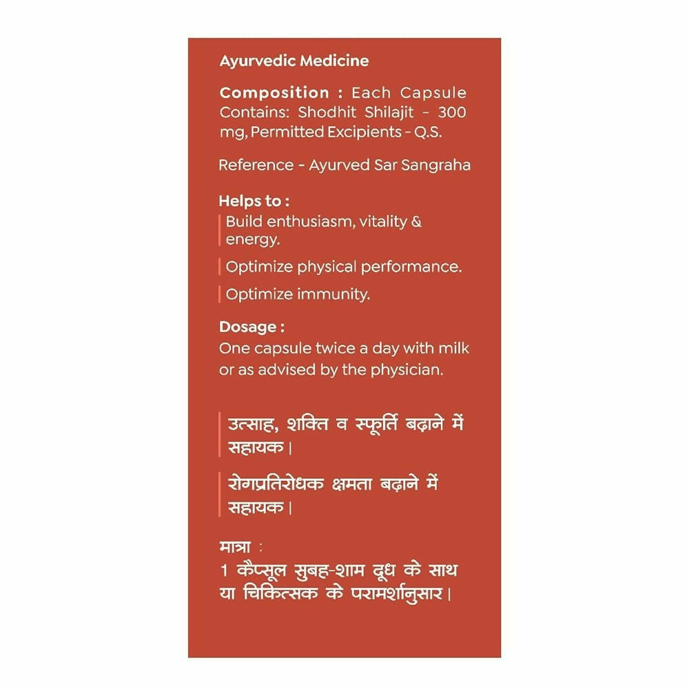Baidyanath (Nagpur) Shodhit SJ Capsules - Swadesiicart