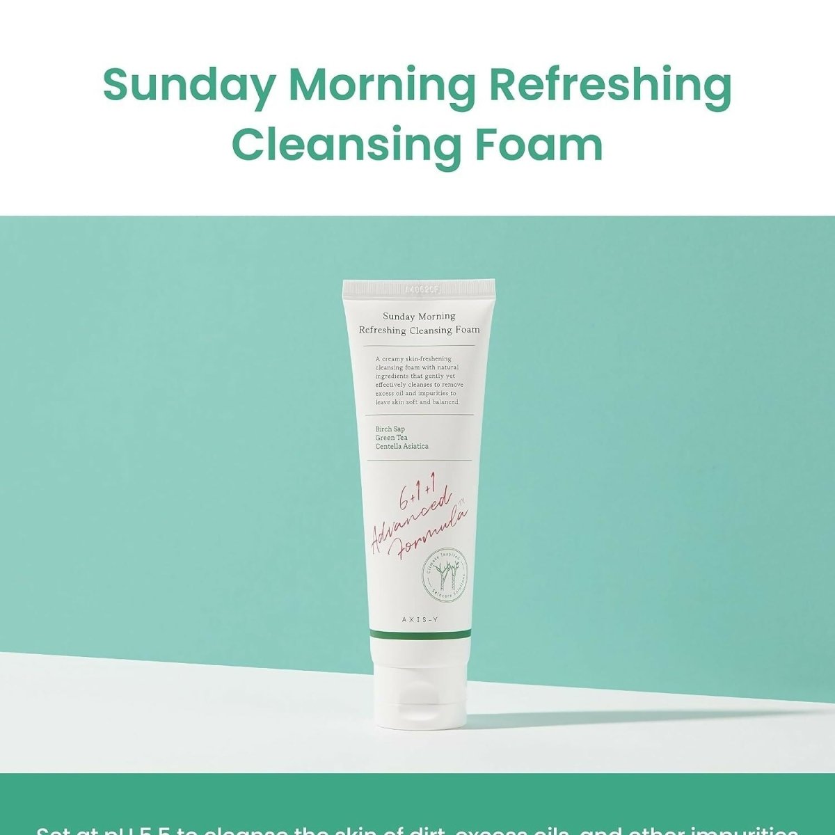 AXIS-Y Sunday Morning Refreshing Cleansing Foam | Swadesiicart