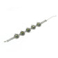 Mominos Fashion Johar Kamal Oxidised Silver-Plated Peacock Wings Work Necklace Handicraft | Swadesiicart