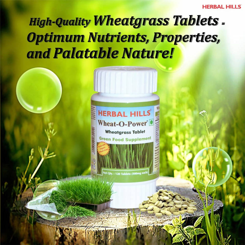 Wheat-O-Power Wheatgrass Tablet