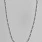 VOJ Silver Plated Cuban Link Chain | Swadesiicart